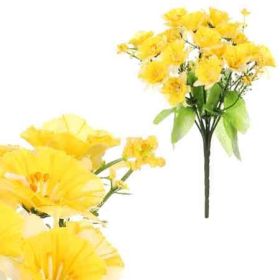 Narcis, barva žlutá, velikost 25 cm.