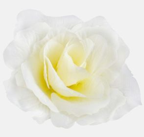 Růže - vazbová květina, velikost 6 cm. - krémová